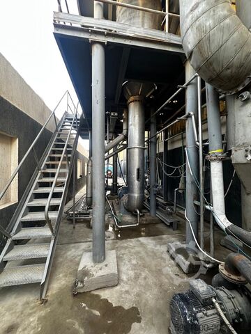 Vollständige Dreifach-Effekt-Verdampferanlage für Tomatenmark, 300 Tonnen/Tag Ing. Rossi Catteli- Parma Italy T15