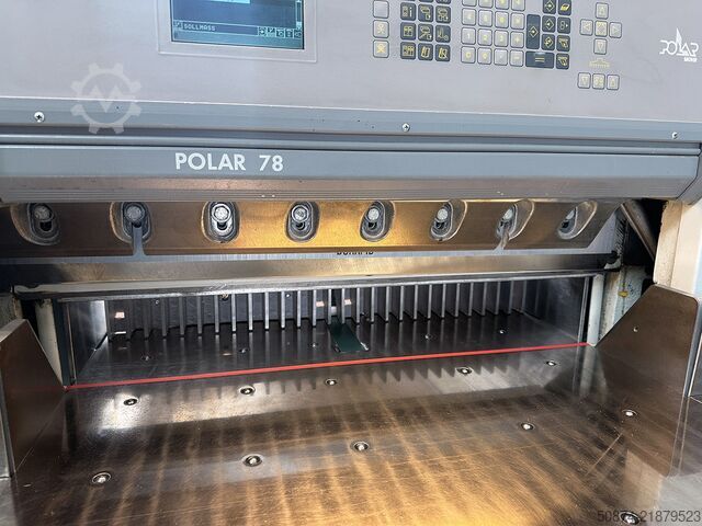 Paper cutting machine POLAR POLAR 78 ES - 1998