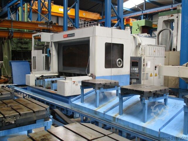 CNC Hor. Production line with 14 pallets Mazak FH 880 PMC