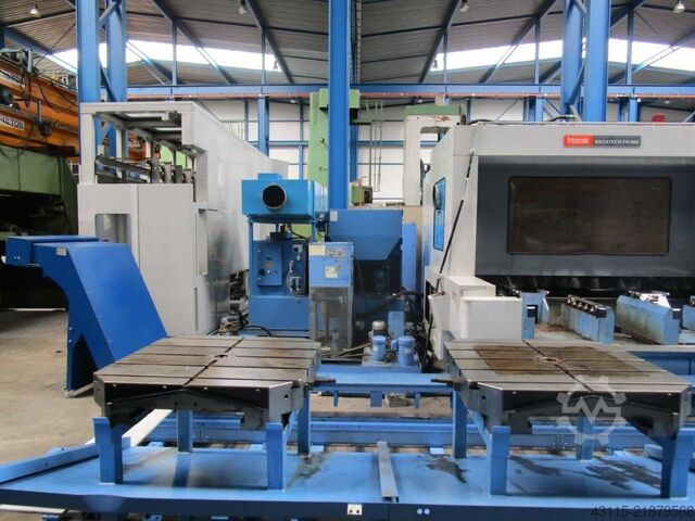 CNC Hor. Production line with 14 pallets Mazak FH 880 PMC