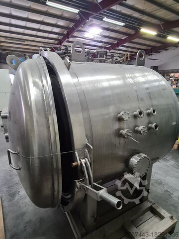 Rostfreies Gehäuse für einen Vakuumofen Seco Warwick