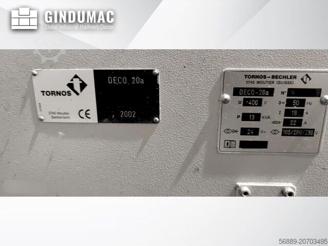 Schweizer Drehmaschine Tornos-Bechler Deco 20a