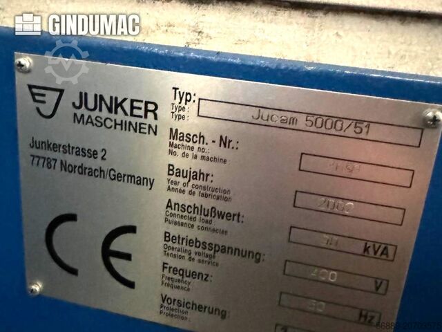 Rundschleifmaschine JUNKER jucam 5002/51