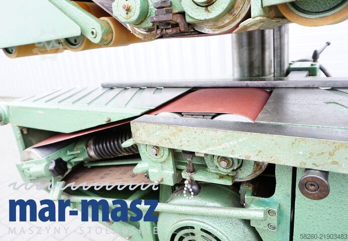 Wide-belt pass-through grinder MAWEG SE II 