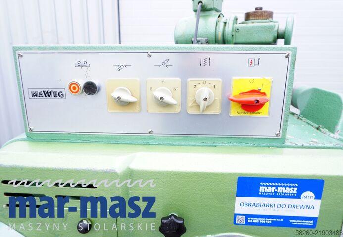 Wide-belt pass-through grinder MAWEG SE II 