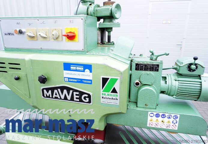 Wide-belt pass-through grinder MAWEG SE II 