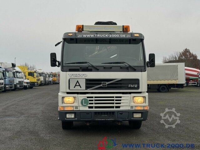 Roll-off tipper truck Volvo 340 HIAB Kran 11,9m=790kg 5+6 Steuerkreis Klima