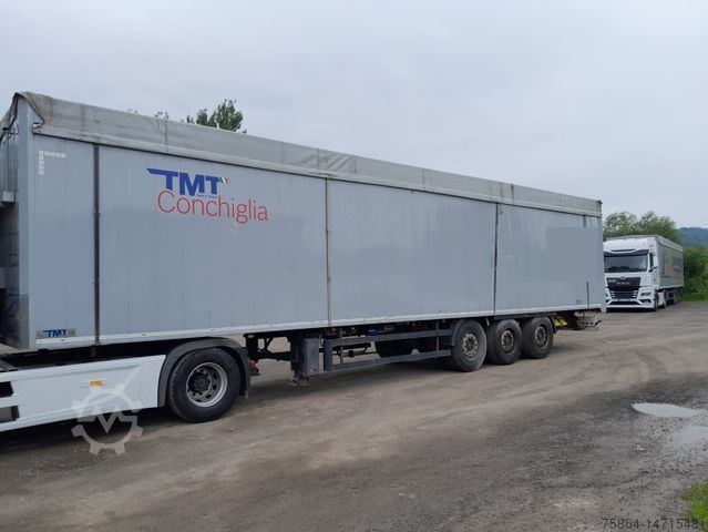 Auflieger mit Walkingfloor  TMT CONCHIGLIA , 92 m2 ALU