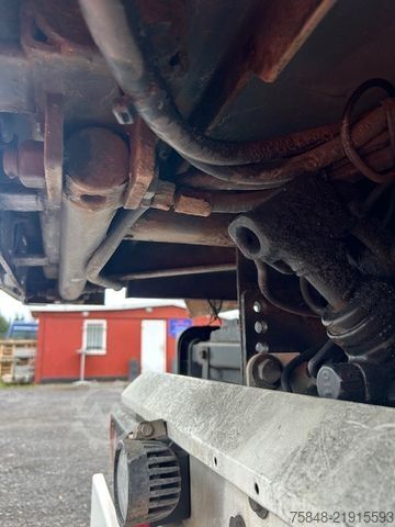 Open semitrailer with tarp KRONE Verbreiterbar-Coilmulde-BPW-Lift-Bordwände