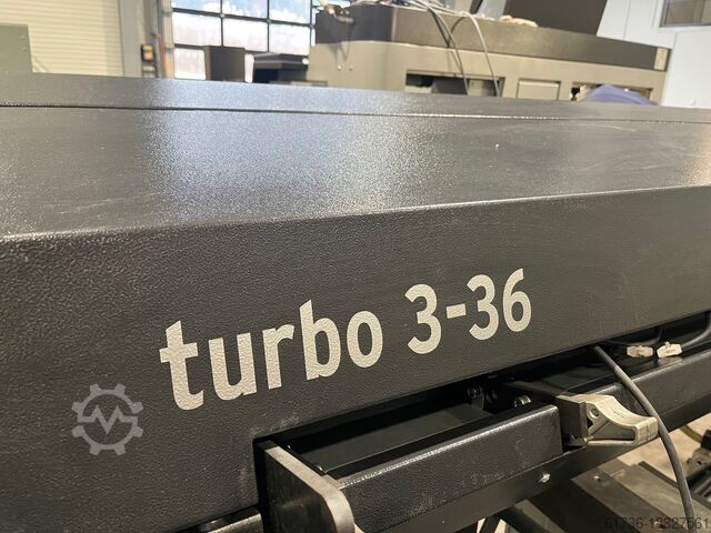 Automatic lathe Hanwha XD38II-H 32i-B Fanuc FMB 3-36 turbo