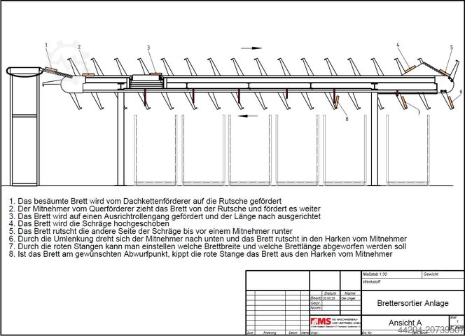 Brettersortieranlage Paul