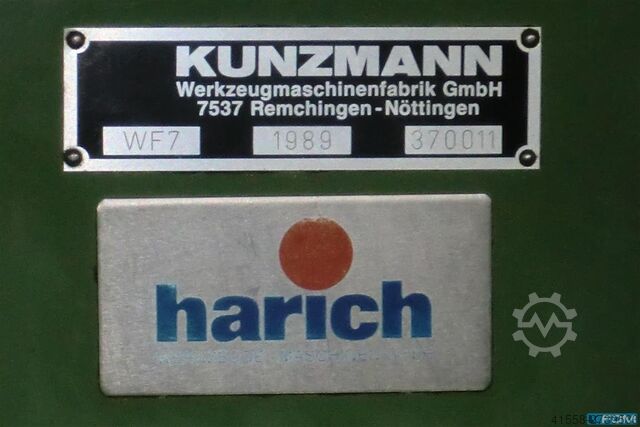 Fräsmaschine - Universal KUNZMANN WF 7 - TNC 355