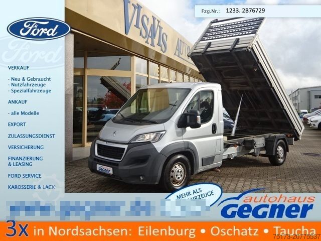 Transporter mit Kipper PEUGEOT Boxer HDi 435 L4 Kipper Navi Klimaaut.