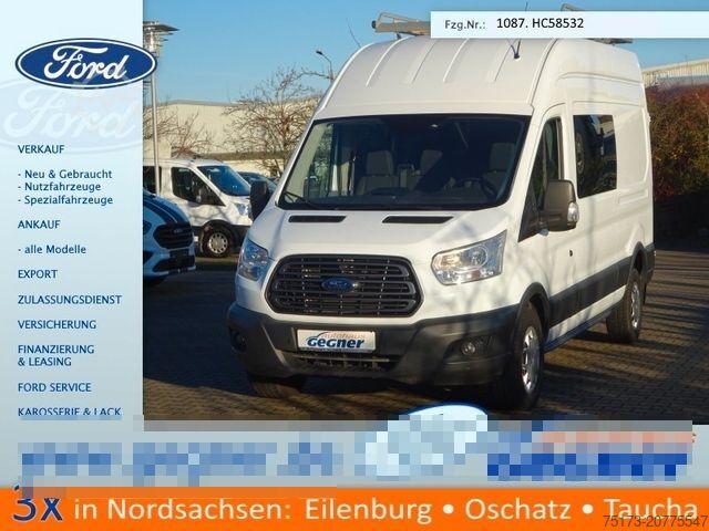 Kastenwagen hoch FORD Transit Doka Kasten 350 L3H3 Trend AHK 6-Sitze