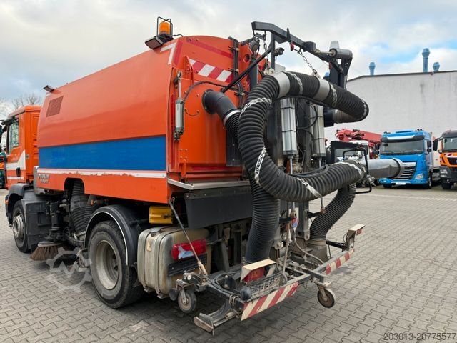 Kehrmaschine MAN TGM 18.340 Kehrmaschine FAUN VIAJET 6 HD 200 bar