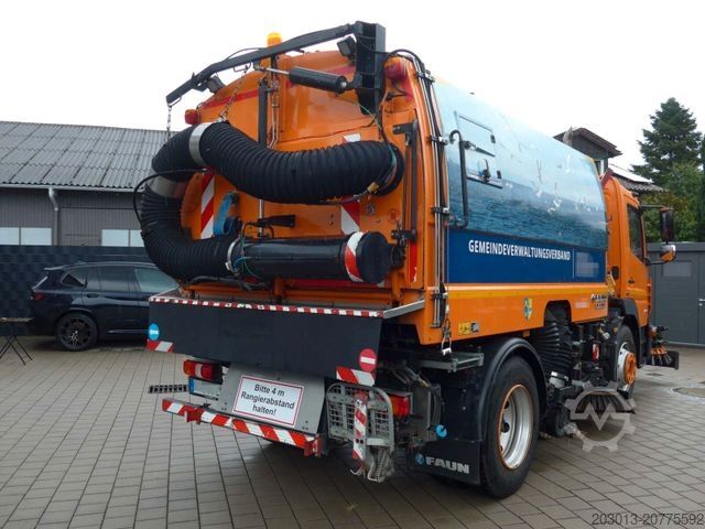 Kehrmaschine MERCEDES-BENZ ATEGO 1523 4x2 FAUN Viajet 6R/H HD 100 Bar
