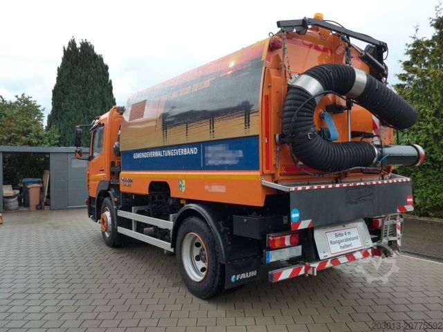 Kehrmaschine MERCEDES-BENZ ATEGO 1523 4x2 FAUN Viajet 6R/H HD 100 Bar