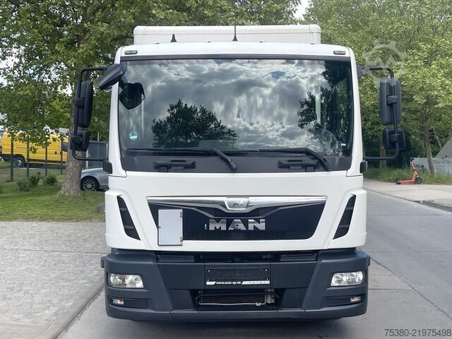 Box van man TGL 8.180 Doka Koffer 1H*Klima*LBW*