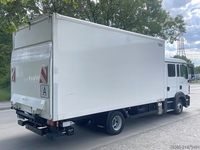 Box van man TGL 8.180 Doka Koffer 1H*Klima*LBW*