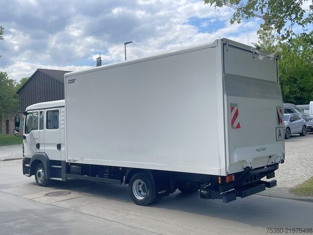Box van man TGL 8.180 Doka Koffer 1H*Klima*LBW*