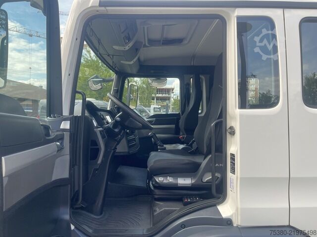 Box van man TGL 8.180 Doka Koffer 1H*Klima*LBW*