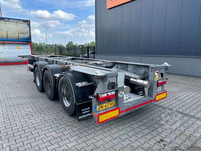 Container transportation Van Hool 20FT/30FT ADR CHASSIS / galvanized / BPW DRUM /...