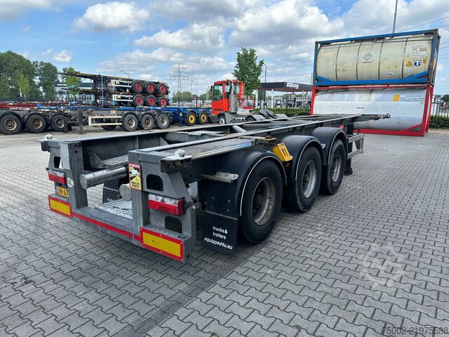 Container transportation Van Hool 20FT/30FT ADR CHASSIS / galvanized / BPW DRUM /...