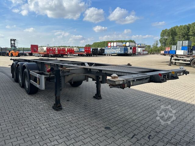 Container transportation Van Hool 20FT/30FT ADR CHASSIS / galvanized / BPW DRUM /...
