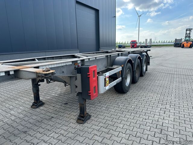 Container transportation Van Hool 20FT/30FT ADR CHASSIS / galvanized / BPW DRUM /...