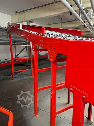 Packaging and transport system Caljan Verpackungs- und Transportanlage