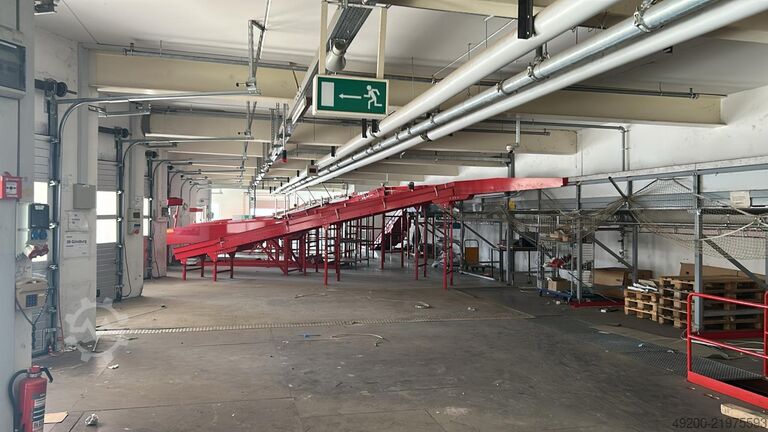 Packaging and transport system Caljan Verpackungs- und Transportanlage
