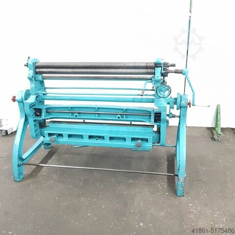 Komb. Abkant- +3W-Blechrundbiegemaschine KRAMER ARVW 1,25-3