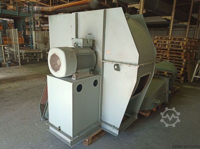 Radialgebläse Gebläse Radialventilator Howden Turbowerke Meissen 37kW ; 56000m³ LRN 0800 W 100/11 GR360
