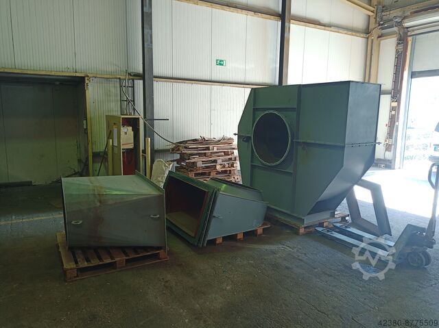 Radialgebläse Gebläse Radialventilator Howden Turbowerke Meissen 37kW ; 56000m³ LRN 0800 W 100/11 GR360