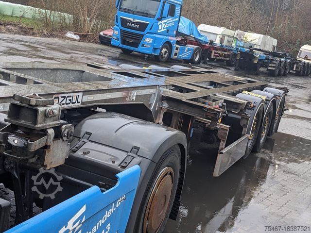 Swap body semitrailer OZGUL TRAILER 45 Fuß Multi Verzink15 xVorhanden