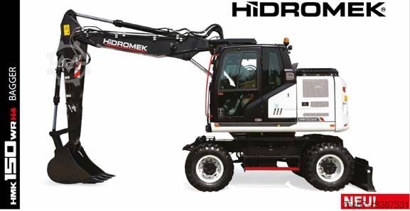Mobile excavator Hidromek HMK 150 WR  H4 Stage5