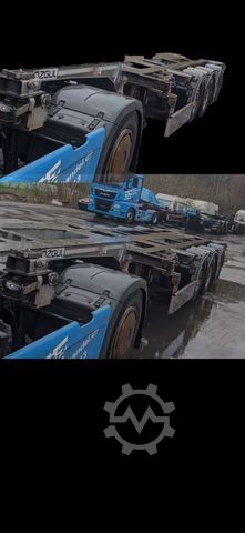 Swap body semitrailer  OZGUL TRAILER 20 Fuß Blatgefedert