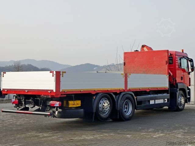Autokran MAN TGS 26.360* PRITSCHE 7,10m* PK 12000 + FUNK *TOP