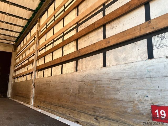 Anhänger-Wechselpritsche KRONE Wechselbrücke Plane