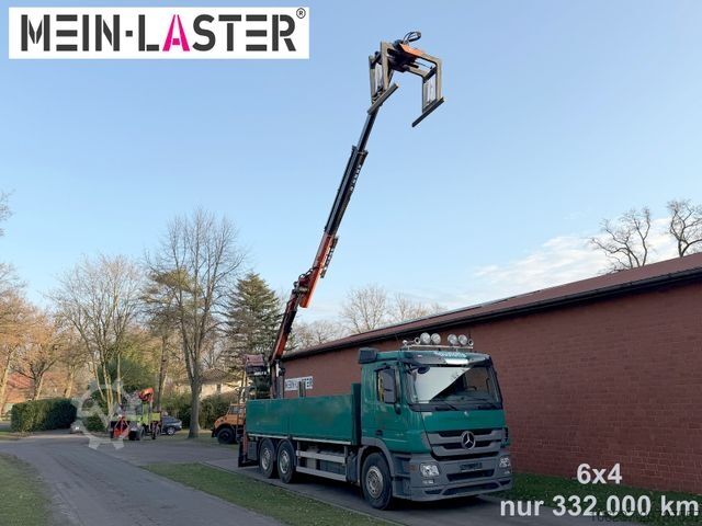 Autokran MERCEDES-BENZ 2641 6x4 Atlas 11m - 1.280 kg 1. Hand AHK