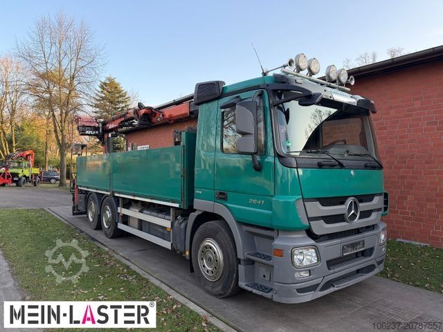 Autokran MERCEDES-BENZ 2641 6x4 Atlas 11m - 1.280 kg 1. Hand AHK
