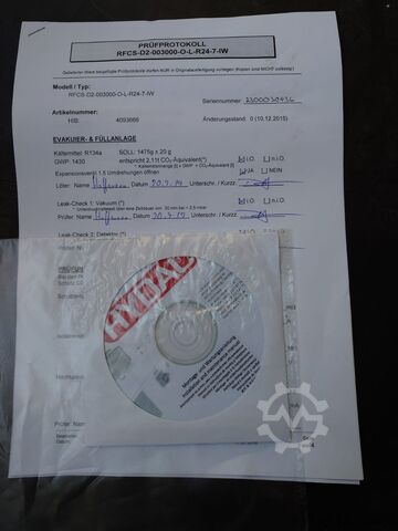 Chiller HYDAC RGCS-D2-3000