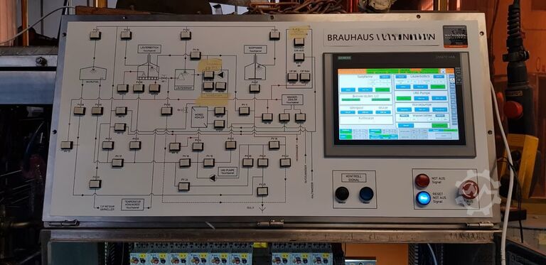 Wachsmann CBS-15 (15 hl) Brewhouse (1998) Wachsmann Sudhaus