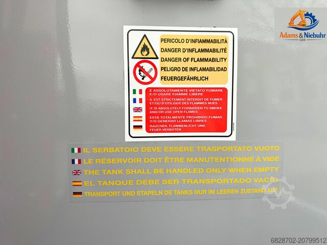 Lagertank Tansktelle/Tankanlage Fuel Station 9000L