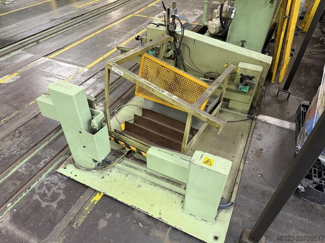 Reifenaufbaumaschine mit (3) Heißmesser GoodYear S.A. Formenbauwerk BRC III R1 E84