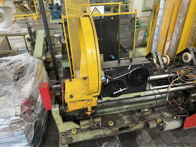 Reifenaufbaumaschine mit (3) Heißmesser GoodYear S.A. Formenbauwerk BRC III R1 E84