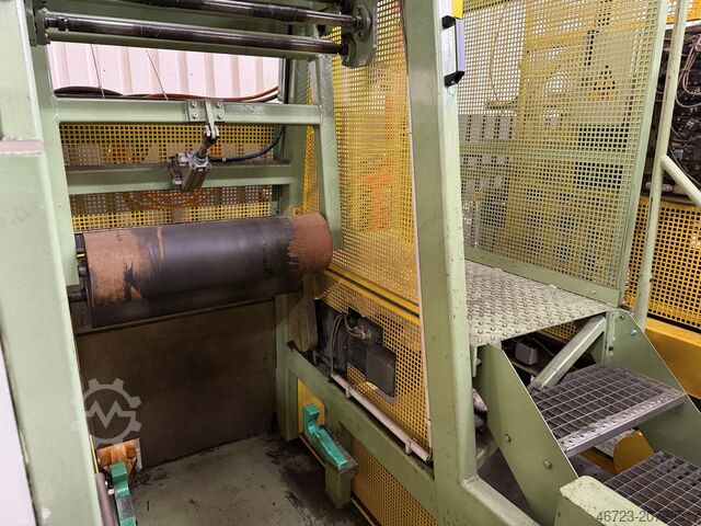 Reifenaufbaumaschine mit (3) Heißmesser GoodYear S.A. Formenbauwerk BRC III R1 E84