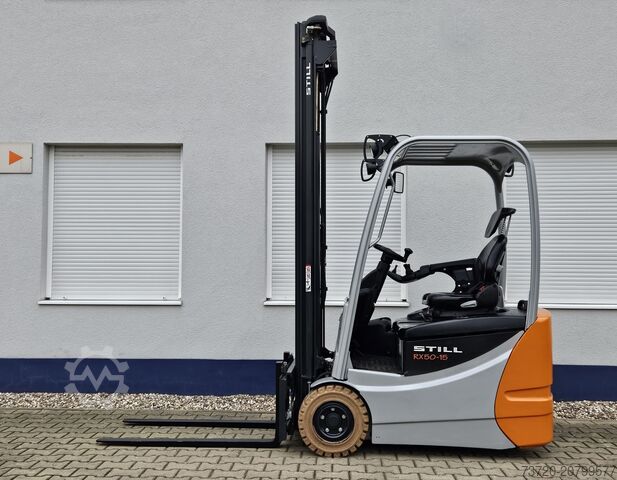 Electric forklift - 6.8 m lift height - highly maneuverable STILL RX 50-15
