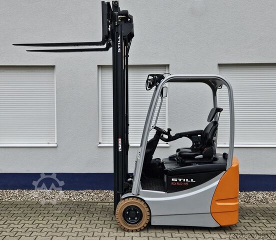 Electric forklift - 6.8 m lift height - highly maneuverable STILL RX 50-15