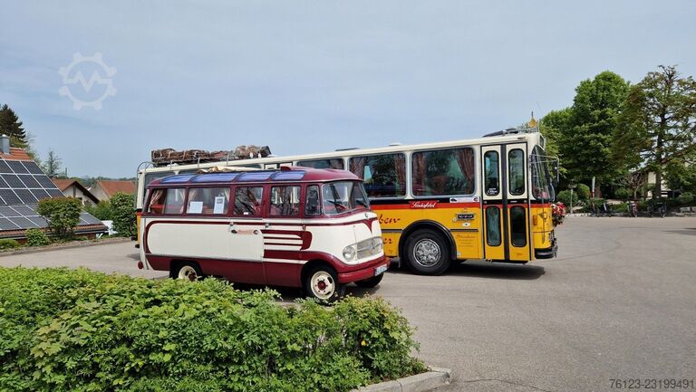 Bus VOLVO Party Gaudi Bus Ex Schweizer Postbus Lauber Aufb